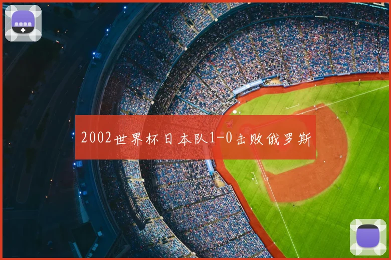 2002世界杯日本队1-0击败俄罗斯